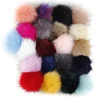 12cm Imitation Foxes Fur Pompom For Women Hat Fake hair ball Pom Poms for DIY Knitted Hat Cap Accessories 4