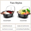 SUPOR Electric Chinese Hot Pot Pan 2 in 1 Hot Pot Portable 6L Durable Material Fast Even Heated For Shellfish Vegetables Home 2