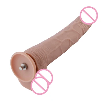 HISMITH Silicone Super Long Dildo 25cm Insertable Length Premium Sex Machine KlicLok System Connector Powerful Suction cup Dildo 5