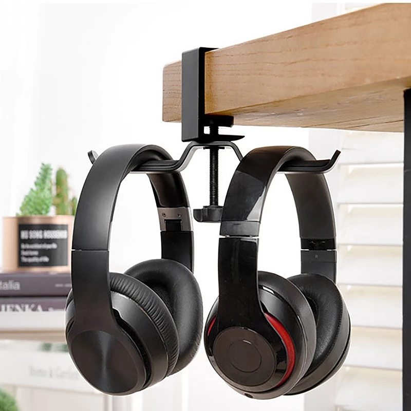 Earphone Holder Hook Gaming Headset Hanger Universal Holder Headphone Stand for Earphone Hanging Mount Stand Accessories