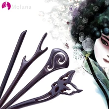 Шпилька для волос с цветком вишни, свадебные аксессуары для волос, дизайн в японском стиле, заколка для волос для свадьбы, головной убор