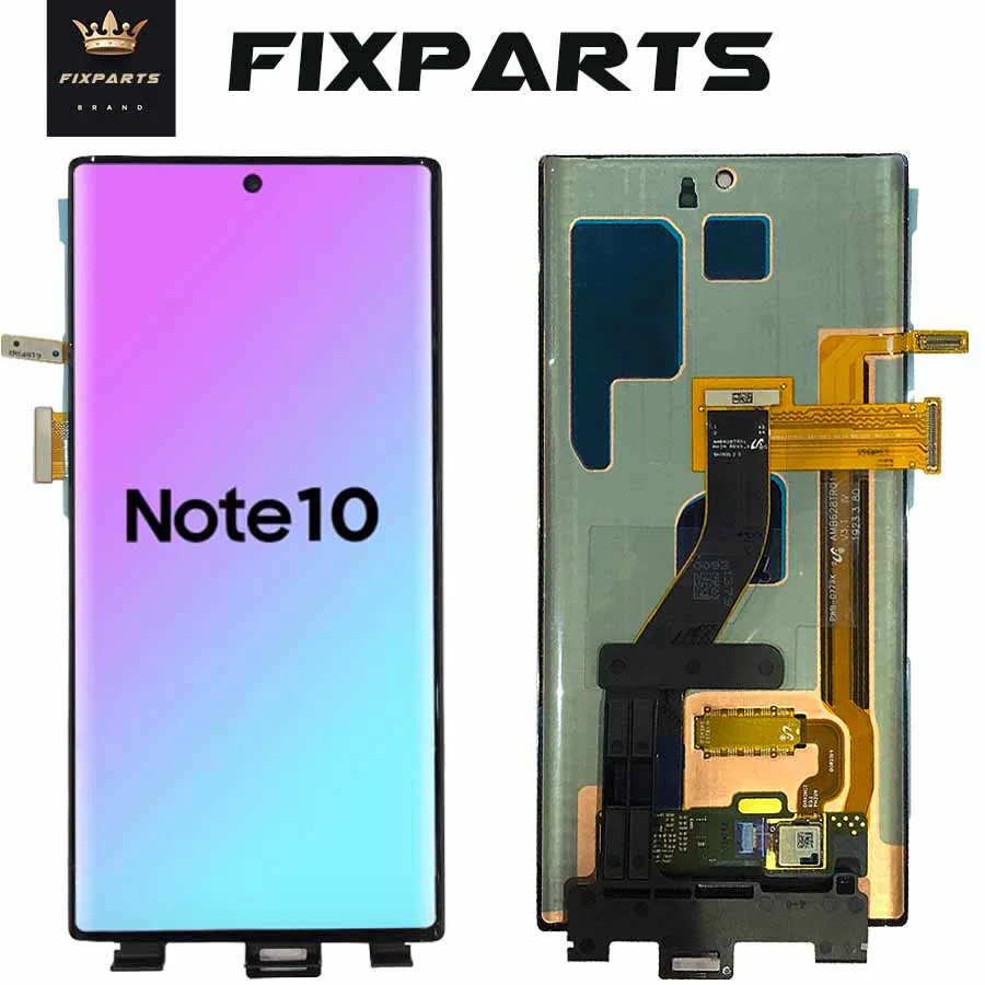 Для 6," samsung Galaxy NOTE 10 N970 N970F ЖК-дисплей кодирующий преобразователь сенсорного экрана в сборе Note10 Замена DS для samsung NOTE 10 lcd