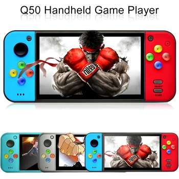 

Willkey Handheld Game Console 5 inch Screen Video Game Console Player Built in 3000 Games 8GB MP5 Game Player for Adult Children