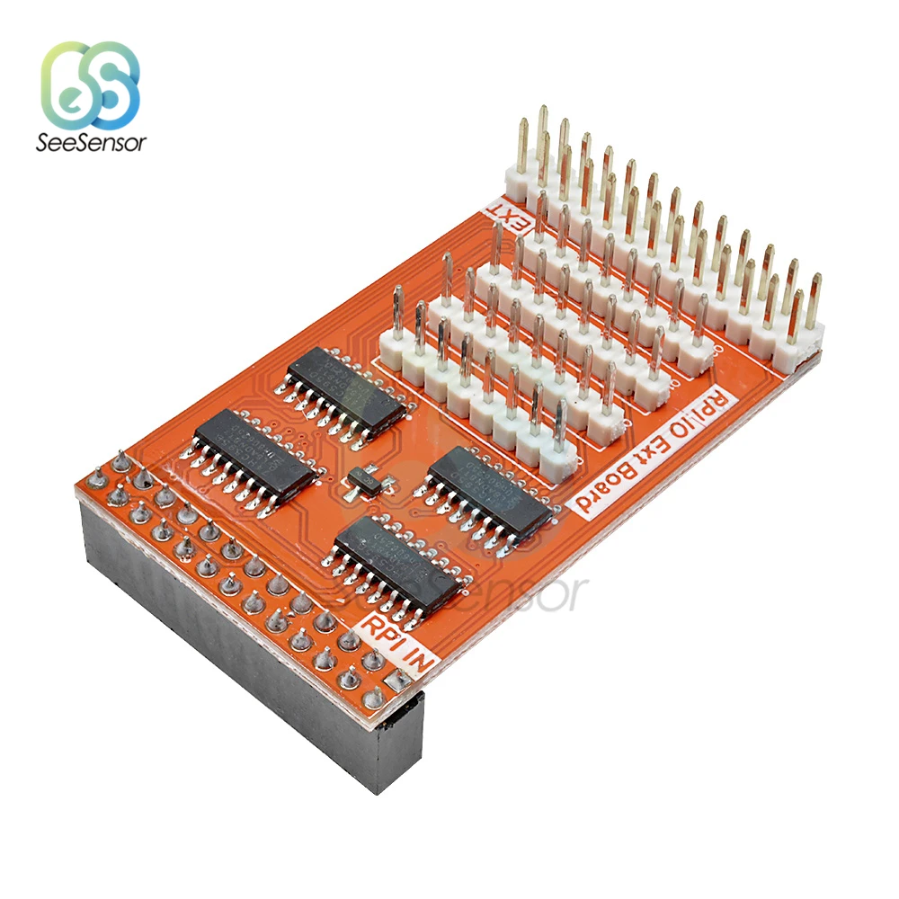 

32 GPIO Expansion Board Module 8-bit Input & Output IO Extend Adapter Module for Raspberry Pi 2.4V-5V