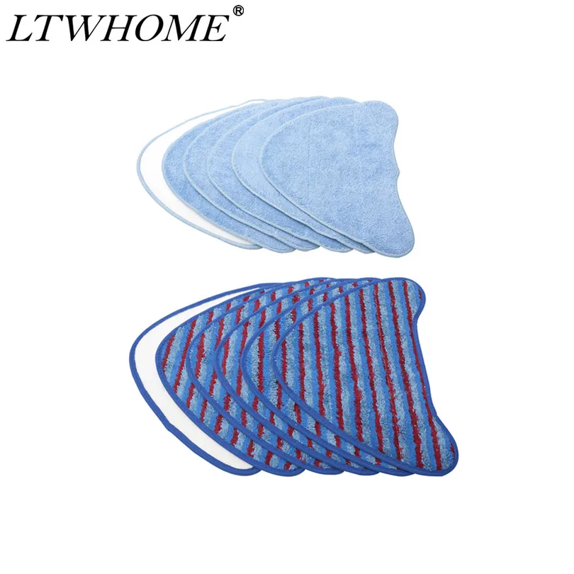 LTWHOME New Material Pro Steam Cleaning Pads and Microfibre Cleaning