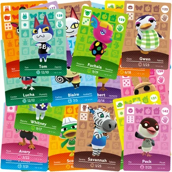 

Funny joy Series 2 (121to 160) compatible Amiibo Game Card Series Animal Crossing Card Suitable for NS Villager Cames