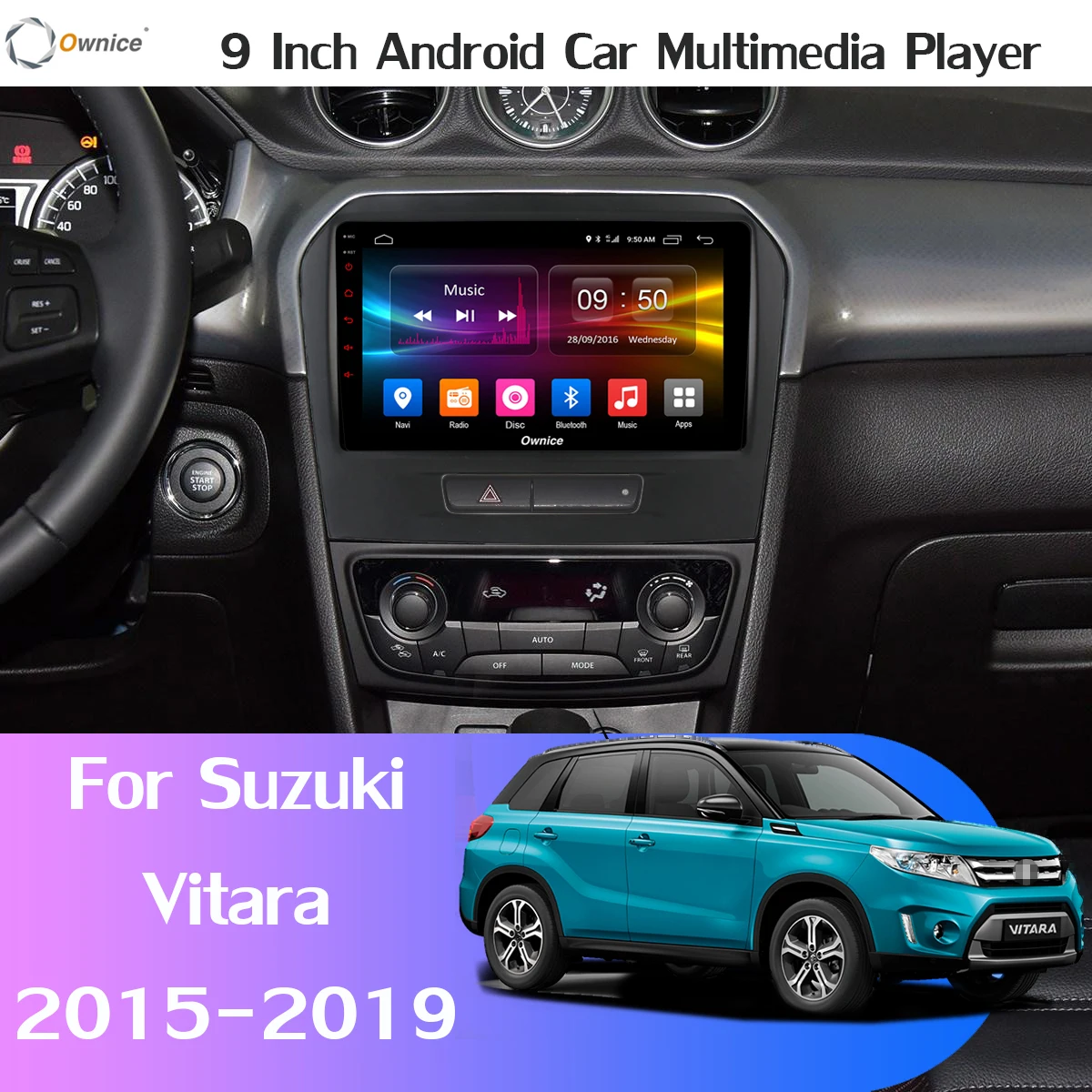 9 360 Panoramic Android Car Dvd Player For Suzuki Vitara 15 16 17 18 19 Gps Navigation Radio Stereo 4g Dsp Carplay Car Dvd Player Android 6 0dvd Car Player Aliexpress