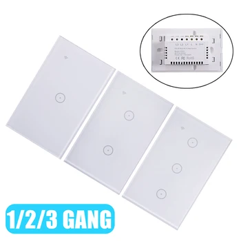 

WIFI Smart Wall Light Touch Switch Panel Timing Socket Light Switch Wall Home Intelligent Remote Control Switches