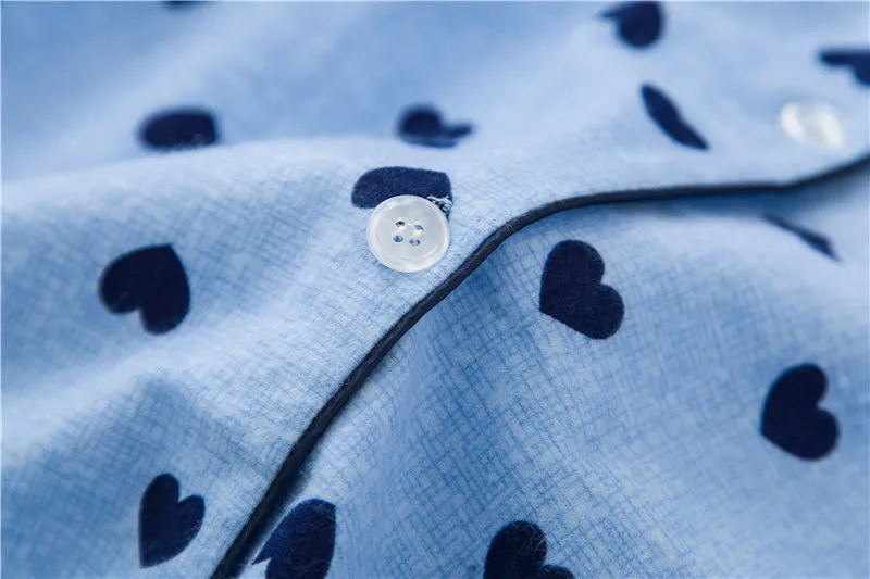 New European Large Size Long Night Pyjamas Long-sleeved Cotton Brushed Fabric Nightgown Women Sleepwear Home Sleeping Dress