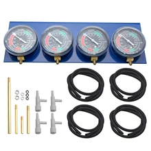 Teste kit medidor de vácuo balancer motocicleta acessório ferramenta de diagnóstico fácil instalar controle calibração carburador sincronizador