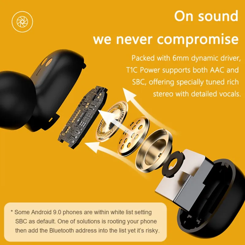 QCY T2C TWS Bluetooth 5.0 Earphones
