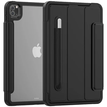 

Full Protection Case For apple iPad Pro 11 2020 Kids Safe Shockproof Heavy Duty TPU Hard Cover kickstand Pencil holder