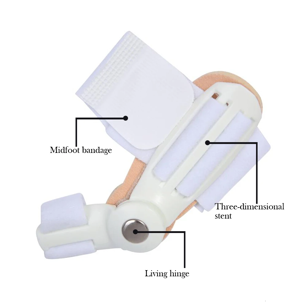 1 шт., выпрямитель с большим костным носком и шиной, корректор, облегчение боли в ногах, вальгусная деформация, ортопедические принадлежности, педикюр, уход за ногами