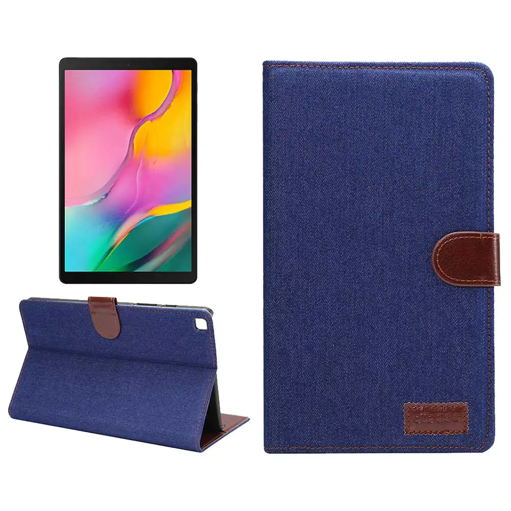 Dark blue Бизнес легкий чехол для планшета для Samsung Galaxy Tab A 8," дюймовый S-ручка SM-T290 SM-T295 чехол из искусственной кожи с откидной подставкой - Цвет: Dark blue