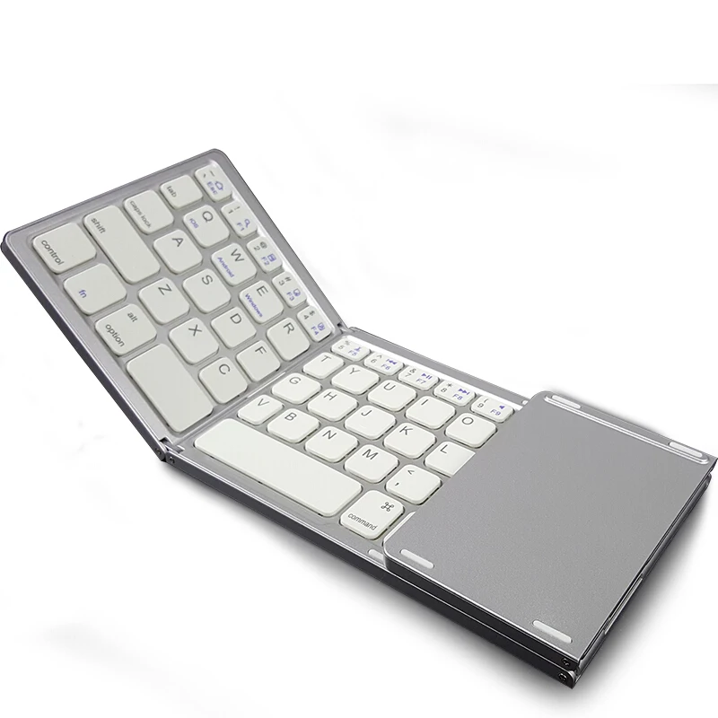Mini Foldable Bluetooth Keyboard With Touchpad For Iphone Huawei