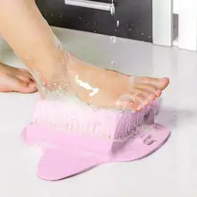 Пластиковая Ванна Душ ног Массажная щетка скребок для ног спа душ удаление мертвой кожи Уход за ногами инструмент Отшелушивание тела инструменты для очистки