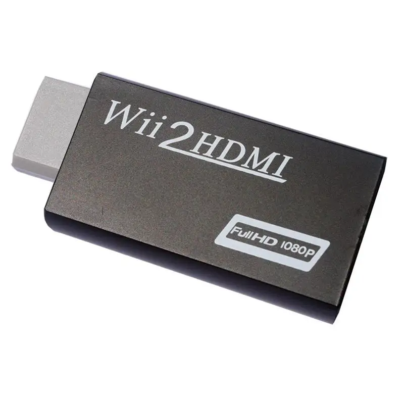 HDMI конвертер HD выход автоматическое переключение разрешения wiie2hdmi