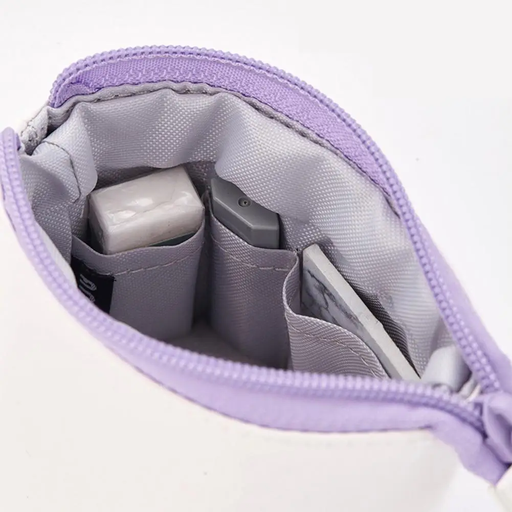 Fashion Pencil Case Simple Retractable Corduroy School Supplies Bag Girl Students Cute Pencil Pouch