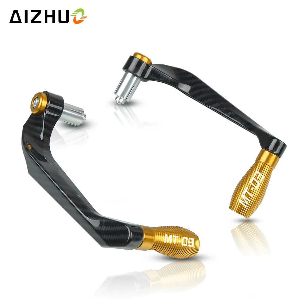gold Для YAMAHA MT-03 MT03 MT 03 15 14 13 2012 мотоциклетные ручки на руль, защита Тормозная система сцепления, защита - Цвет: gold