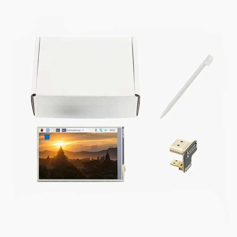 For Pi 4 4-дюймовый USB HDMI TFT ЖК-дисплей сенсорный экран для Raspberry Pi 4 Модель B 3B+ 3B - Цвет: For Pi 4