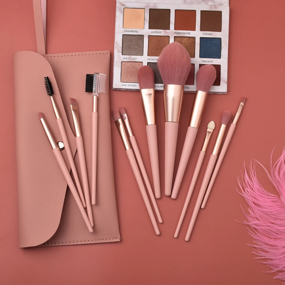 

Gemerry Makeup Brushes Set Eye Shadow Blush Foundation Powder Eyeliner Eyelash Lip Make Up Brush Cosmetic Beauty Tool Kit Hot