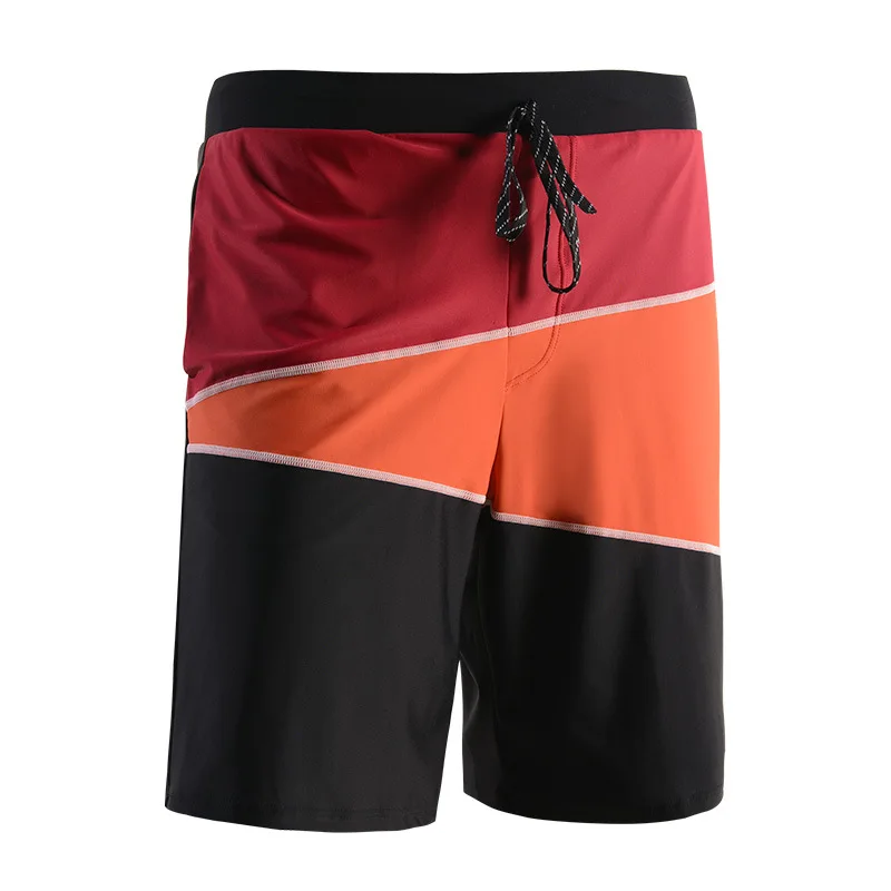 

Korean-style Loose-Fit Quick-Dry Bathing Suit Beach Shorts Men's Spa Seaside Holiday Anti-Awkward Swimming Trunks-Sewer Shorts