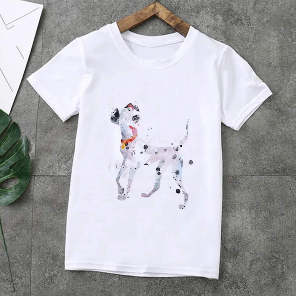 family clothes set Disney Little Spotted Dogs Print Casual Harajuk Children Tshirts Adult Unisex 101 Dalmatians T Shirt HipHop Family Clothes family easter outfits Family Matching Outfits