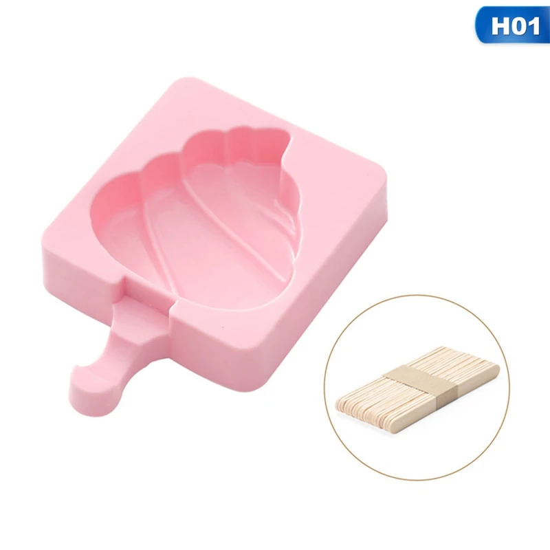 Форма для изготовления мороженого силиконовые DIY формы ледяные кубики формы для десертов замораживание милая форма кухонные аксессуары