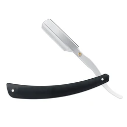 Straight Edge Barber Razor Stainless Steel Folding Shaving Razor Hair Removal Haircut Tools Professional Hair Razor Safety Razor