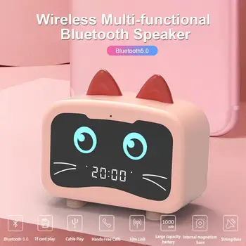 

Cartoon Cute Chinchilla Wireless Multi-functional Bluetooth Speaker Innovative Portable Alarm Clock Small Speaker