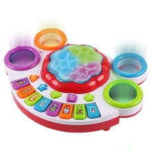 Детские фортепианные барабанные игровые инструменты, Обучающие инструменты для младенцев, обучающие игрушки для детей раннего возраста