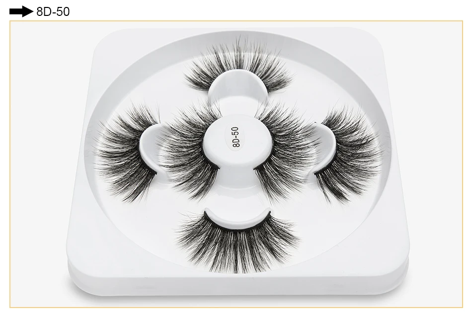 Chemical fiber eyelashes