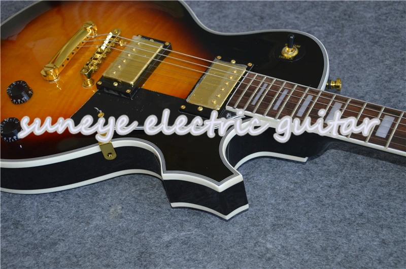 Suneye Black Pickguard на заказ электрогитара в винтажном Sunburst гитара на заказ