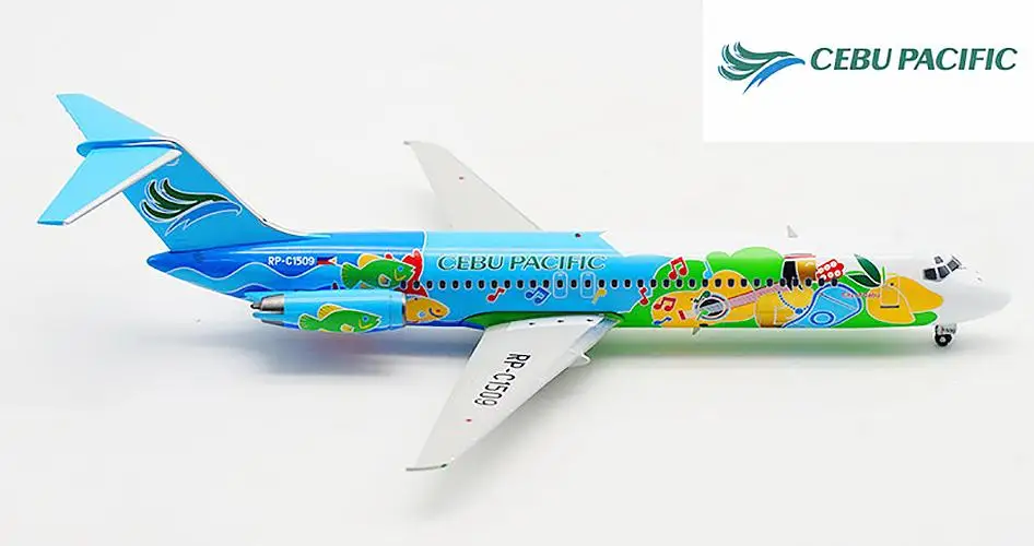Inflight CEBU PACLFLC MCDONNELL DOUGLAS DC-9-32 1/200 литой самолет