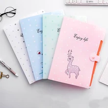 Милый мультфильм файл пакет папка А4 бумажный мешок многослойная Сумка для документов папка для файлов А4 сумка бумажный держатель подача продуктов