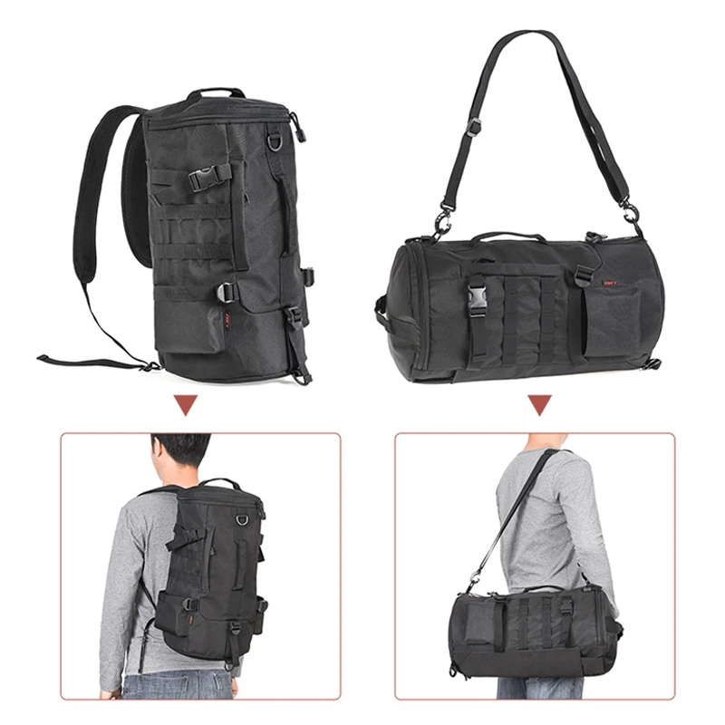 23L Многофункциональный водонепроницаемый рыболовный рюкзак для спорта на открытом воздухе для путешествий сумка для хранения удочек THJ99