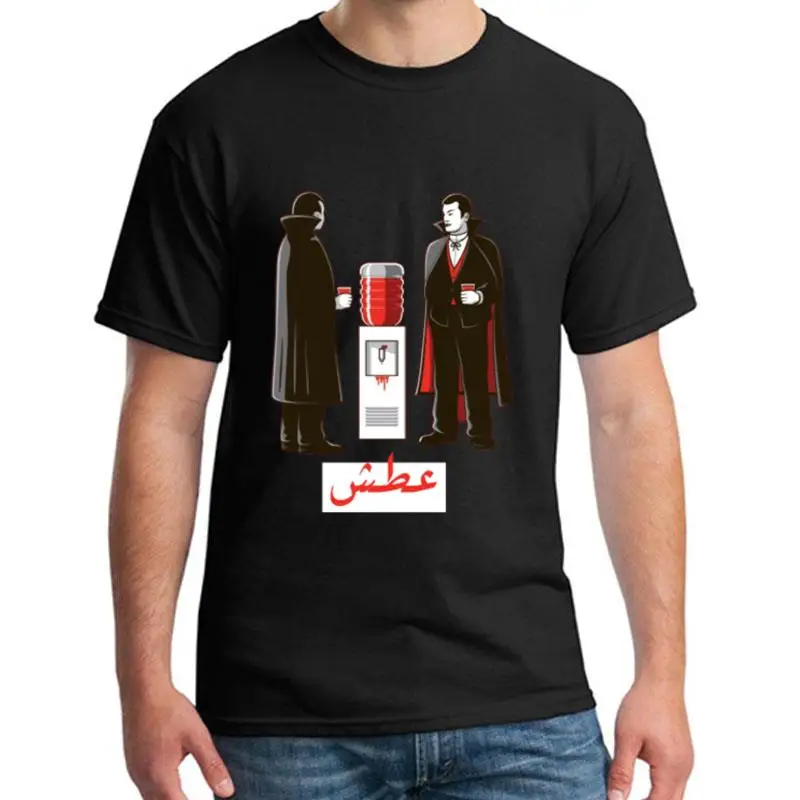 

Vintage Vampire t shirt plus sizes s-5xl Short Sleeve humorous Unique mens tee t shirts round Neck slogan