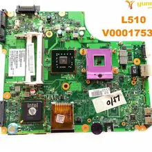 Плата разъемов для Toshiba L510 Материнская плата ноутбука L510 V000175310 протестирована хорошая