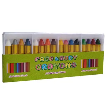 

1 Set Body Paint Crayon Washable Colorful Prime Paint Sticks Drawing Pens Crayon Pens for Kids Face Children