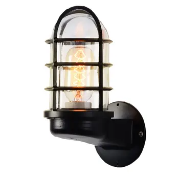 

E27 Garden Balcony Stairs Wall Lamp Hallway Outdoor Waterproof Night Light Bars Home Decor Industrial Vintage Restaurant Porch