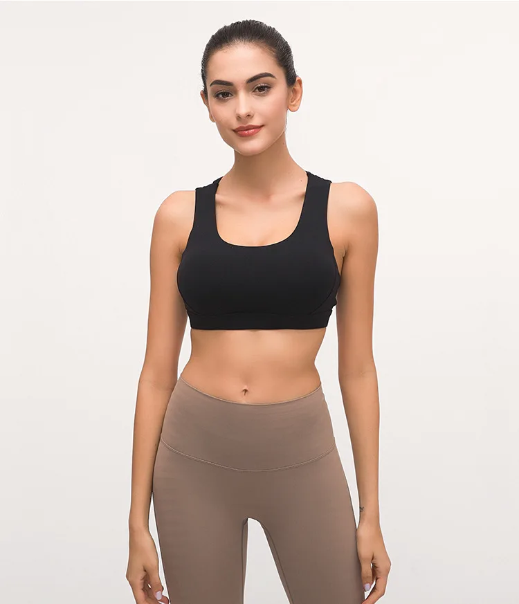 Smooth Sweat-wicking Free To Be Moved Sports Bra for Women Gym Four-way Stretch With a Cool Yoga Bras Push up Fitness Bra Top