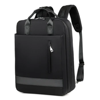 

Large Capacity Men Waterproof Nylon Bag Women Laptop Backpack with Charging Port School Bags for Teenage