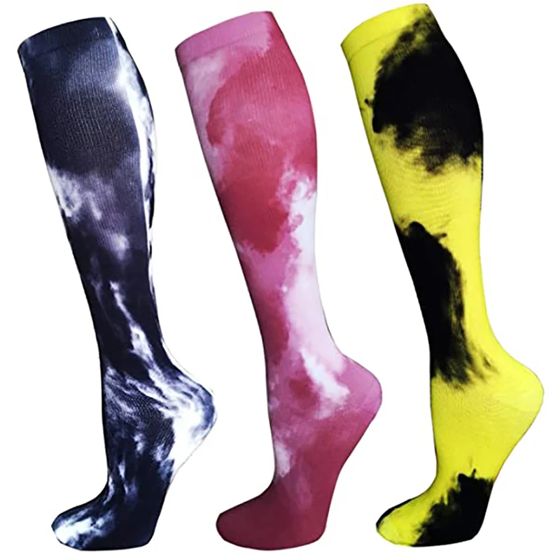 

Running Cycling Compression Stockings Relieve Fatigue Simple Medical Care Reduce Varicose Veins Leg Protectors Calf Socks
