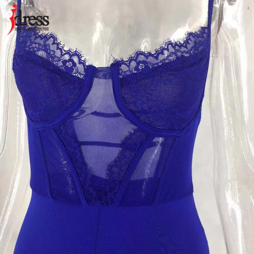 IDress Sexy Women See Through Floral Lace Sleepwear Babydoll Erotic Cosplay Costume Porno Body Mujer Mesh Sheer Lace Playsuit (38)