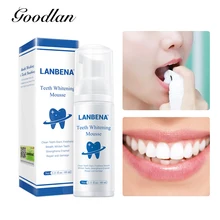LANBENA отбеливание зубов мусс отбеливатель зубов стоматологический инструмент для чистки зубов Зубная паста белый для ухода за зубами пятна средство для удаления пятен
