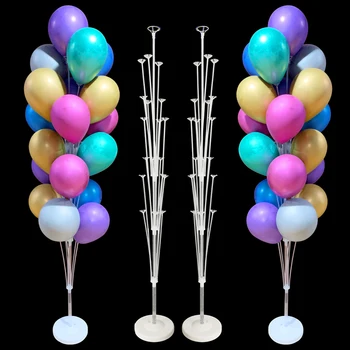 

7/13/19 Tubes Balloons Stand Balloon Holder Column Confetti Balloon Baby Shower Kids Birthday Party Wedding Decoration Supplies