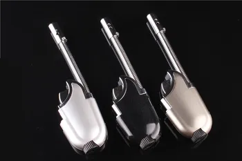 

Free shipping multi-function inflatable flexible wind igniter, butane lighter, small welding torch, flamethrower