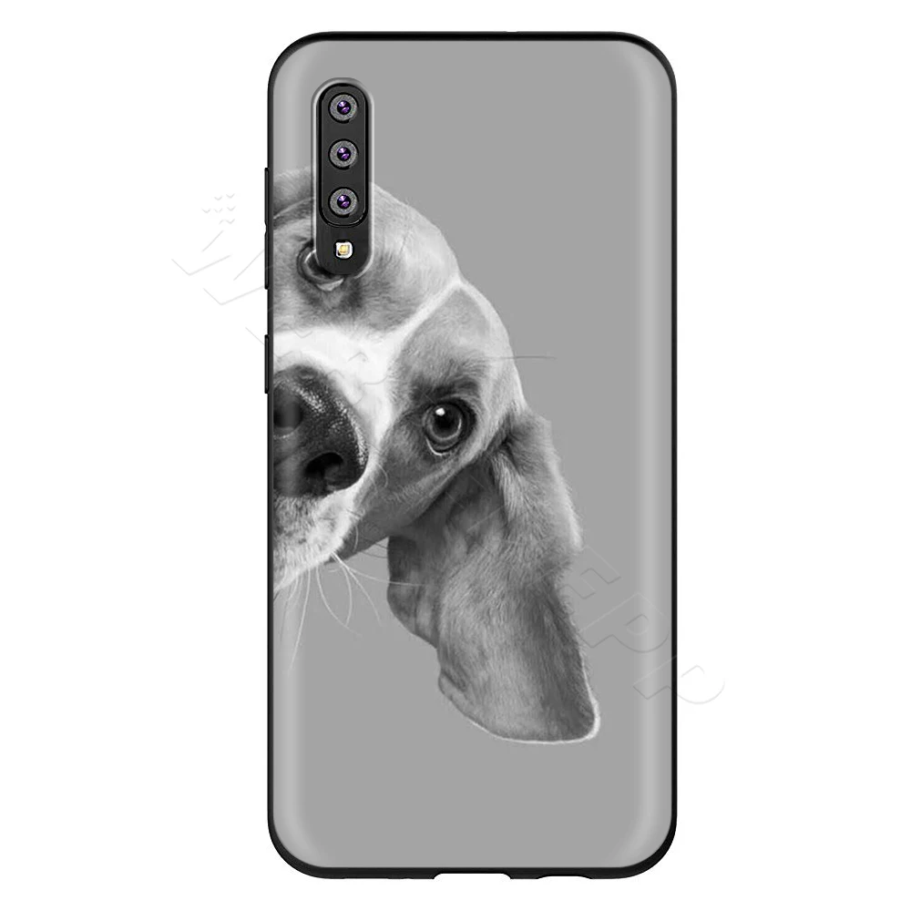 Webbedepp собака породы Бигль чехол для samsung Galaxy S7 S8 S9 S10 Edge Plus Note 10 8 9 A10 A20 A30 A40 A50 A60 A70 - Цвет: 2