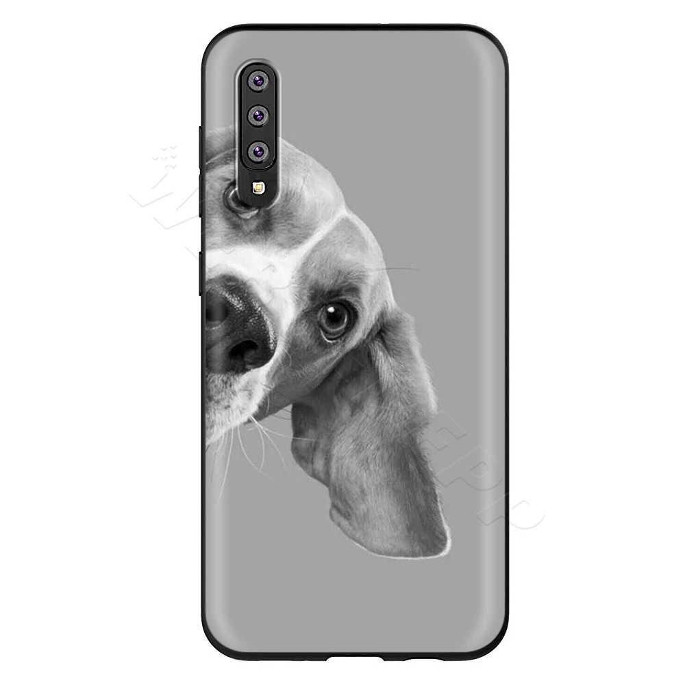 2 Webbedepp собака породы Бигль чехол для samsung Galaxy S7 S8 S9 S10 Edge Plus Note 10 8 9 A10 A20 A30 A40 A50 A60 A70 - Цвет: 2