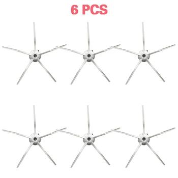 

6/10PCS White 5 Arms Side Brush for Xiaomi MI Robot for Roborock S50 S51 S55 S5 MAX S6 Xiaowa E35 E2 Robot Vacuum Cleaner Parts